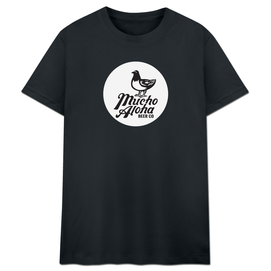 Mucho Aloha - Circle Logo Tee Black